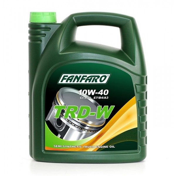 Моторное масло Fanfaro TRD-W Diesel CI-4/SL 10w-40 полусинтетическое
